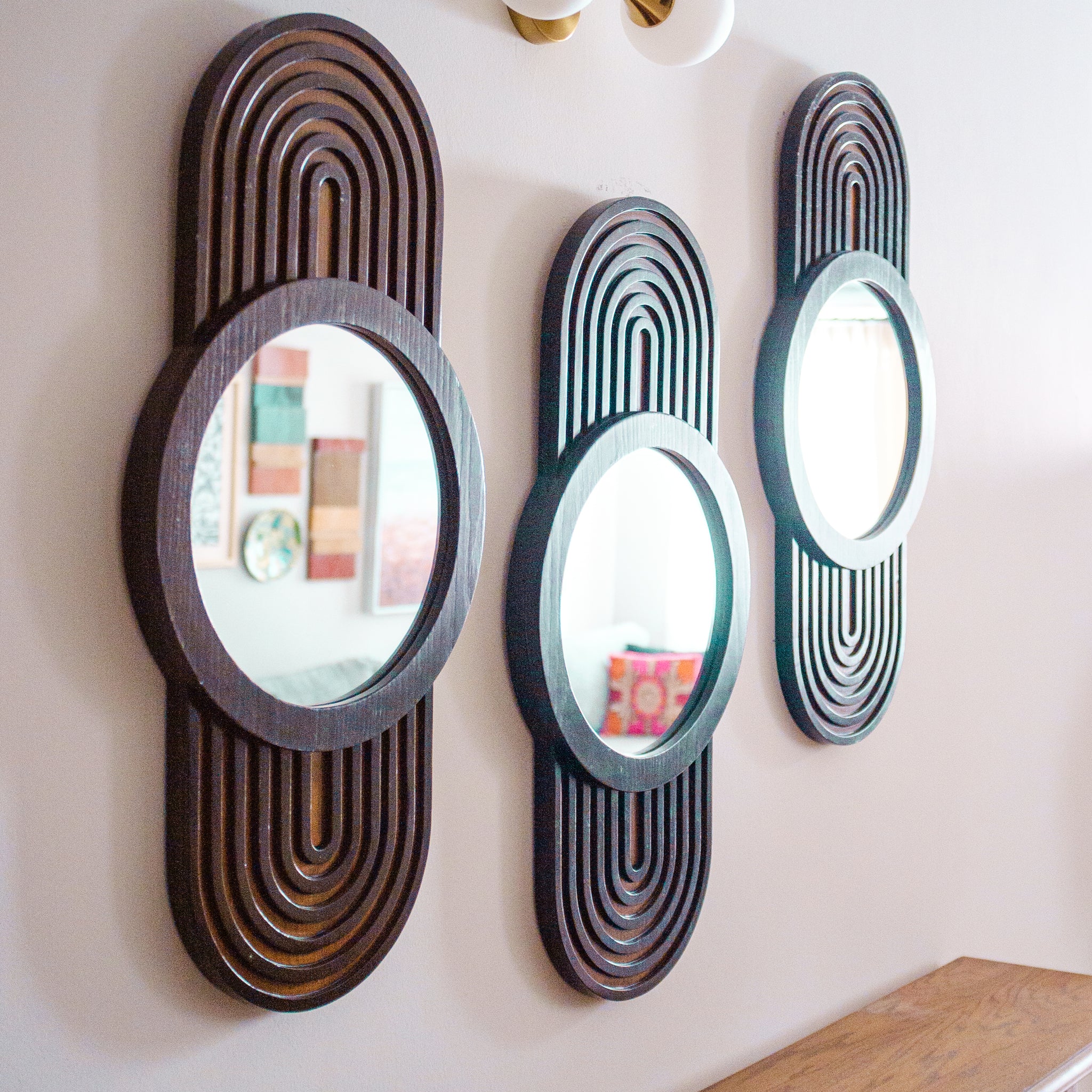 Coil Mirrors (Set of 3)