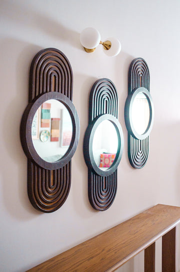 Coil Mirrors (Set of 3)