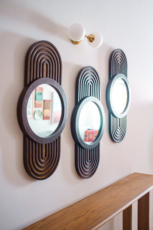 Coil Mirrors (Set of 3)