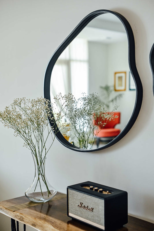 M-Z Pebble Mirrors - Set of 2