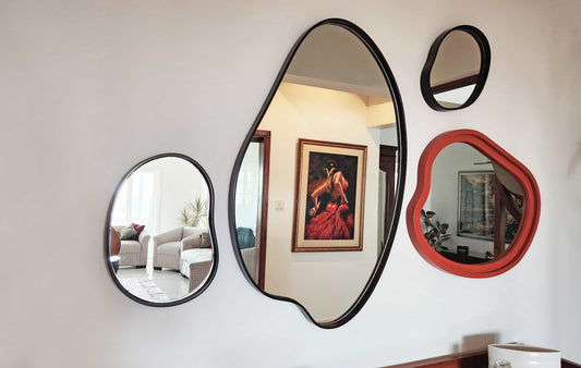 Pebble Mirrors - Set of 4